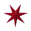 Markslöjd 704902 - Božićna dekoracija CLARA 1xE14/6W/230V 75 cm crvena