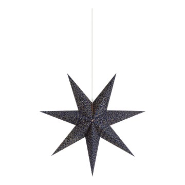 Markslöjd 705317 - Božićna dekoracija BAROQUE 1xE14/25W/230V Ø 75 cm plava