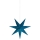 Markslöjd 705482 - Božićna dekoracija VELOURS 1xE14/25W/230V plava