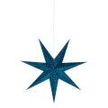 Markslöjd 705487 - Božićna dekoracija VELOURS 1xE14/6W/230V 75 cm plava