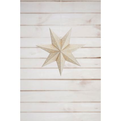 Markslöjd 705610 - LED božićna dekoracija BLANK LED/0,2W/3xAA promjer 45 cm zlatna