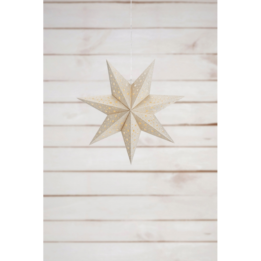 Markslöjd 705610 - LED božićna dekoracija BLANK LED/0,2W/3xAA promjer 45 cm zlatna