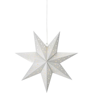 Markslöjd 705612 - LED božićna dekoracija BLANK LED/0,2W/3xAA Ø 45 cm srebrna