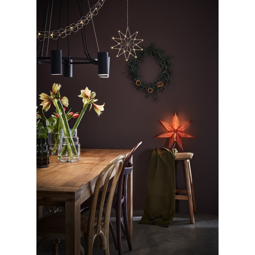 Markslöjd 705751 - LED Božićna dekoracija GLEAM LED/0,6W/3xAA zlatna