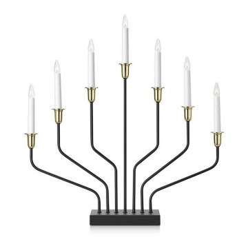 Markslöjd 705758 - Božićni svijećnjak BROSA XL 7xE10/3W/230V