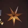 Markslöjd 705792 - Božićna dekoracija GLITTER 1xE14/25W/230V pr. 75 cm brončana