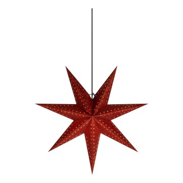 Markslöjd 705807 - Božićna dekoracija EMBLA 1×E14/6W/230V, promjer 45 cm, crvena