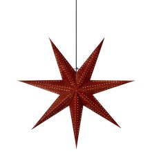 Markslöjd 705808 - Božićna dekoracija EMBLA 1xE14/25W/230V pr. 75 cm crvena