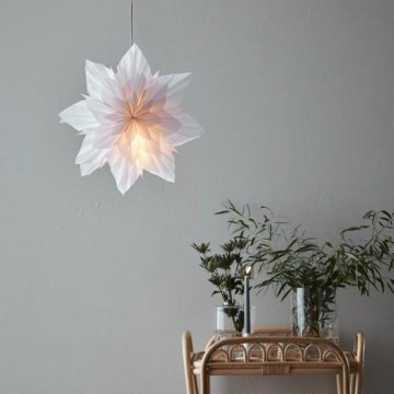 Markslöjd 705836 - Božićna dekoracija NEELA 1xE14/25W/230V pr. 43 cm bijela