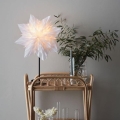 Markslöjd 705838 - Božićna dekoracija NEELA 1xE14/25W/230V 43 cm bijela/crna