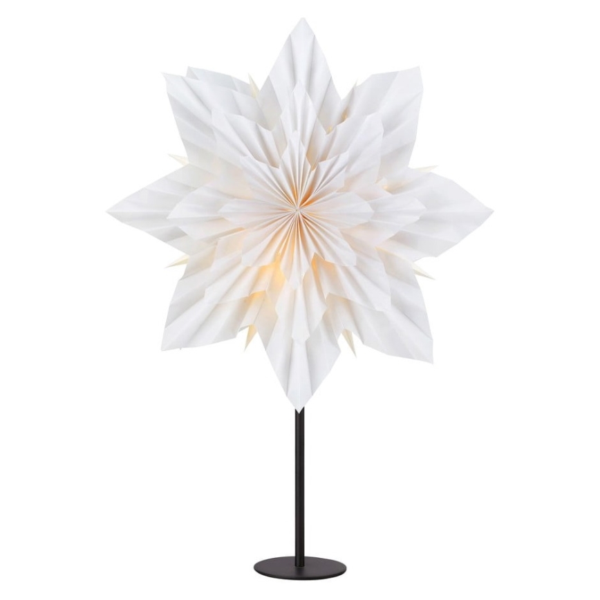 Markslöjd 705838 - Božićna dekoracija NEELA 1xE14/25W/230V 43 cm bijela/crna