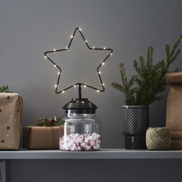 Markslöjd 705854 - LED Božićna dekoracija SWEETIE LED/0,45W/3xAA zvijezda