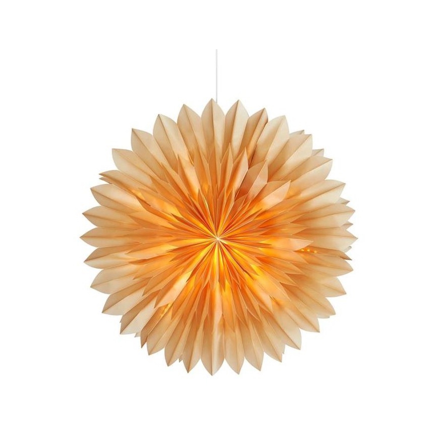 Markslöjd 705916 - Božićna dekoracija SOLINA 1xE14/25W/230V pr. 58 cm bijela