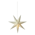 Markslöjd 705929 - Božićna dekoracija LIVELY, 1xE14/6W/230V, promjer 45 cm, siva