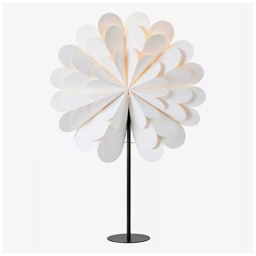 Markslöjd 705946 - Božićna dekoracija MARAVILLA 1xE14/25W/230V 68 cm bijela/crna