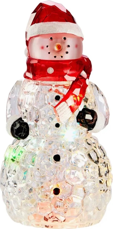 Markslöjd 706045 - LED božićna dekoracija HENRY LED/0,06W/3xAAA snjegović