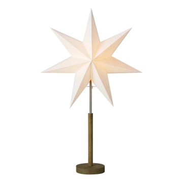 Markslöjd 706214 - Božićna dekoracija SPERANZA 1xE14/6W/230V, promjer 45 cm, borovina/krem