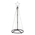 Markslöjd 706328 - LED vanjska božićna dekoracija ABETO 90xLED/2,7W/230V 1,2m IP44 crna