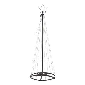 Markslöjd 706329 - LED Vanjska božićna dekoracija ABETO 200xLED/2,7W/230V 2m IP44 crna