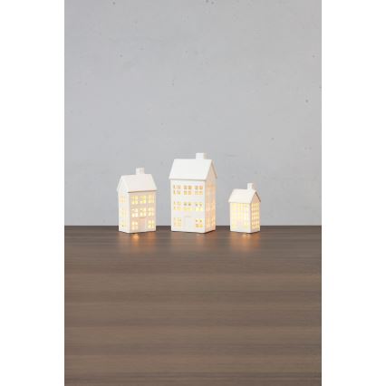 Markslöjd 706349 - SET 3x punjiva božićna LED dekoracija s mogućnošću prigušivanja ETON LED/0,1W/3,7V 150 mAh + daljinski upravljač