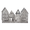 Markslöjd 706365 - LED Božićni svijećnjak YORK 3xLED/0,1W/1xCR2032 siva
