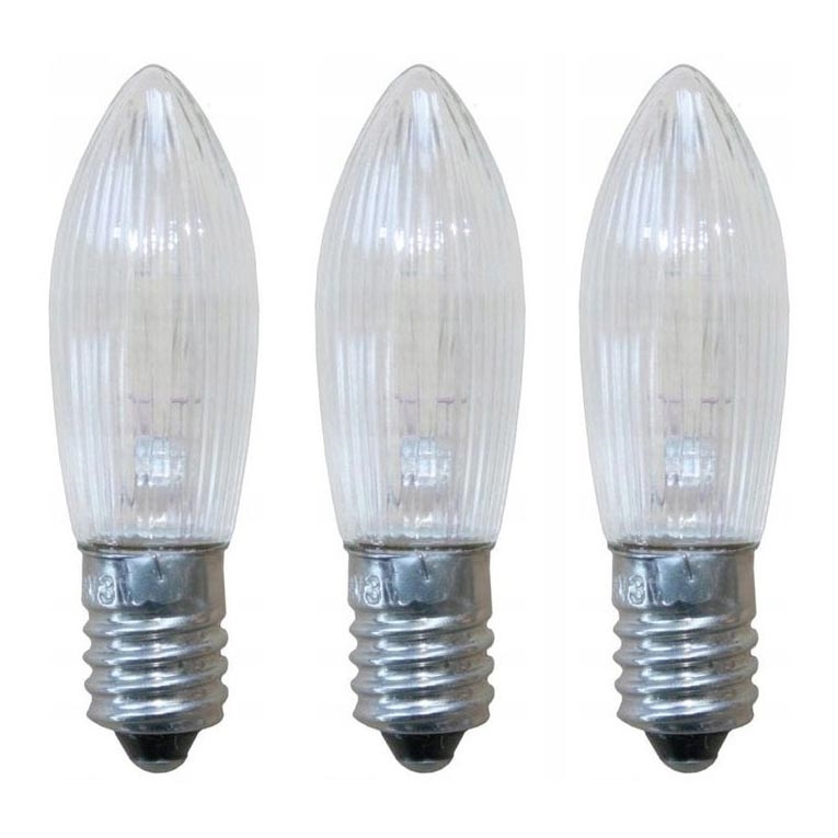 Markslöjd 8263 - SET 3x Industrijska božićna žarulja TOPPLAMPA E10/3W/34V