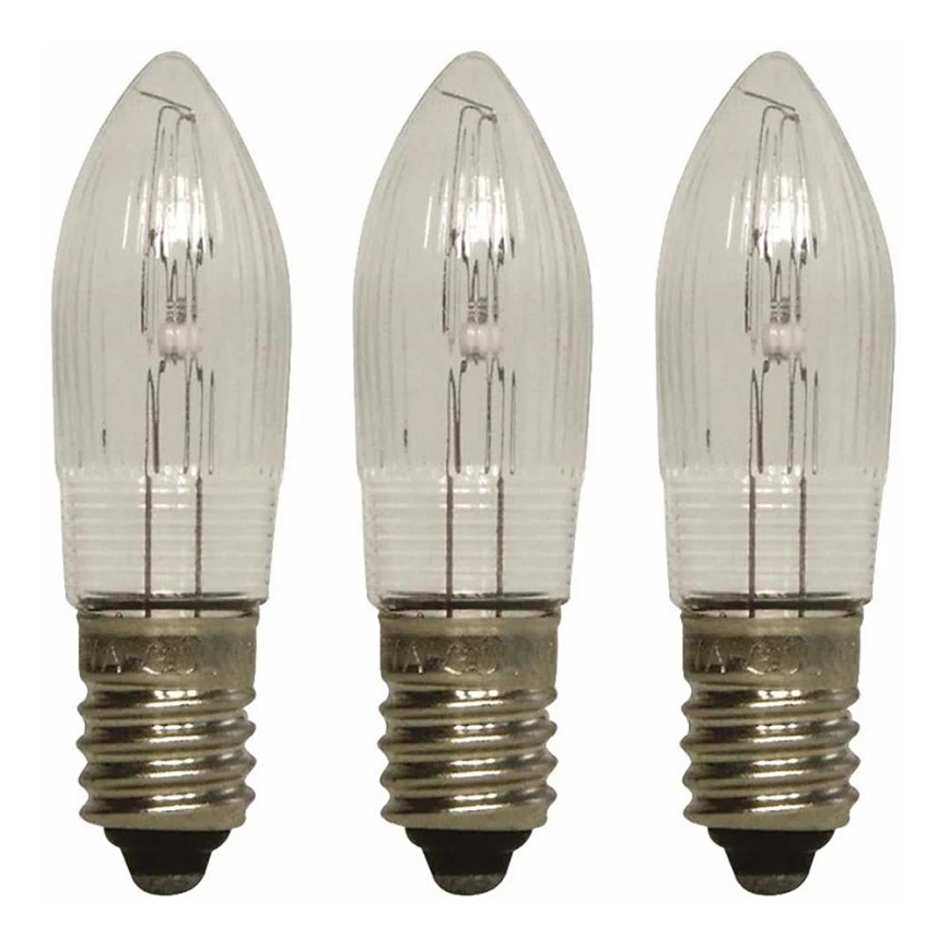 Markslöjd 8264 - SET 3x Industrijska božićna žarulja TOPPLAMPA E10/3W/55V