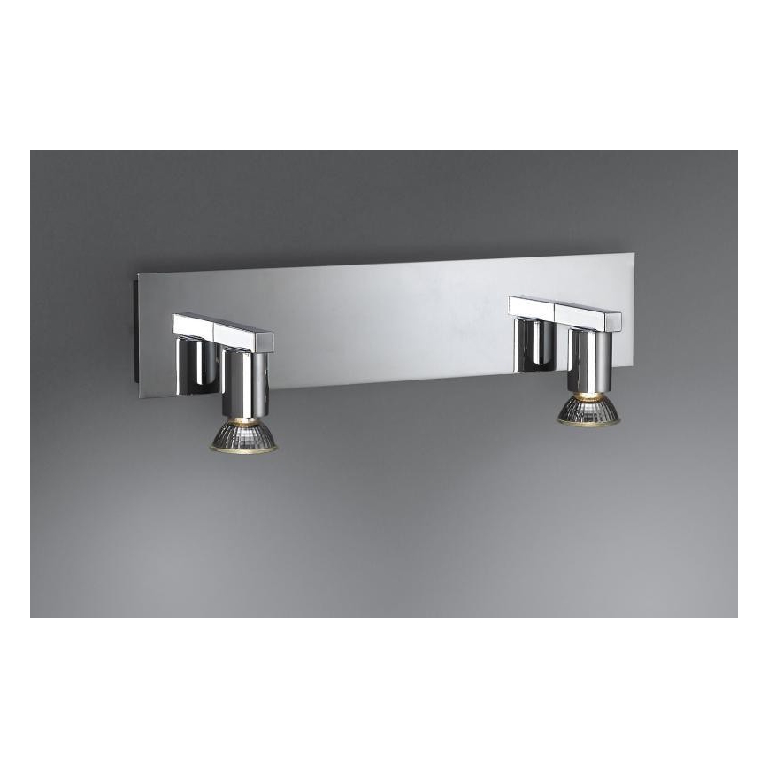 Massive 34026/11/10 - LED Zidna svjetiljka HORIZON 2xGU10/6W + 2xGU10/50W