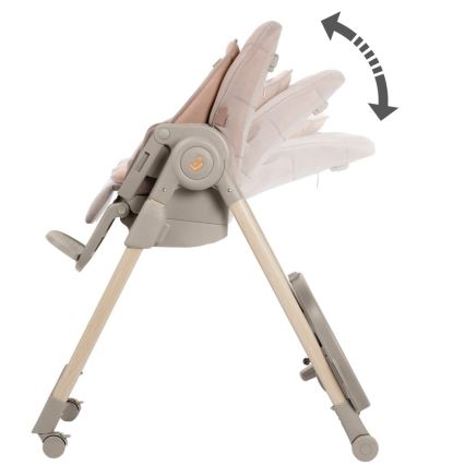 Maxi-Cosi - Dječja hranilica MINLA PLUS bež/ružičasta