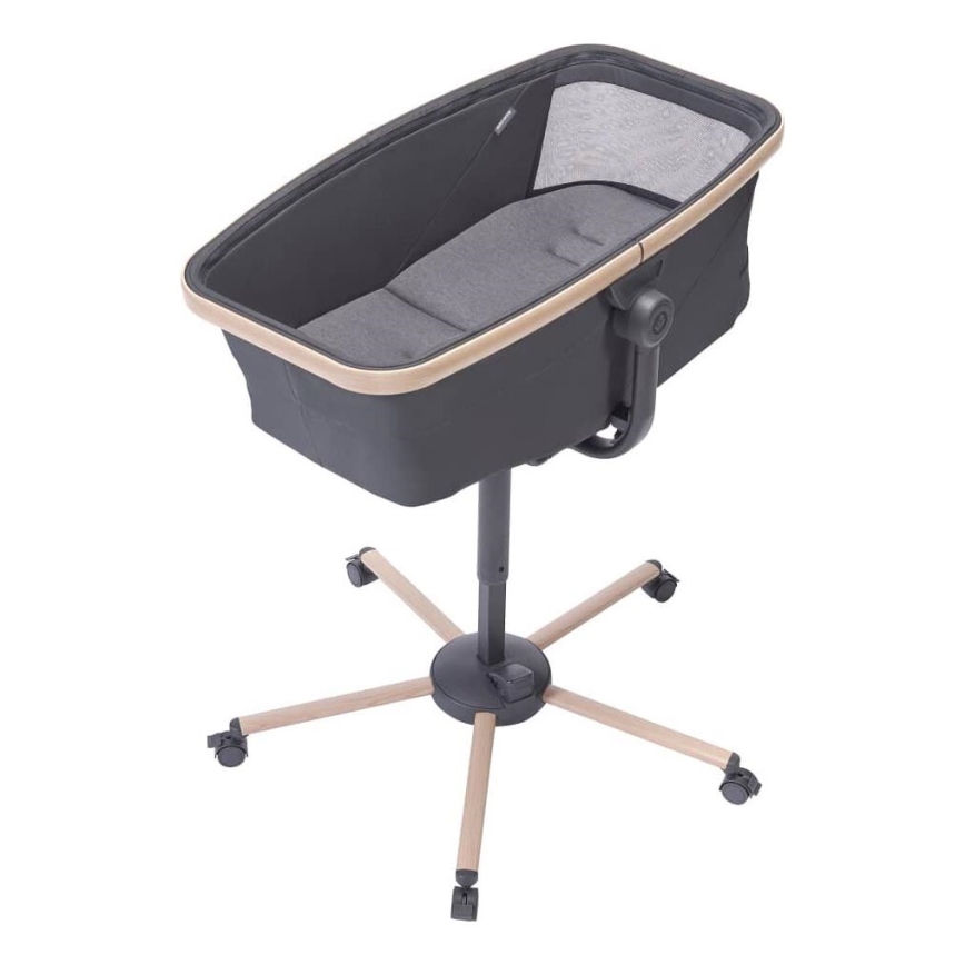 Maxi-Cosi - Košara za bebe 3u1 ALBA siva