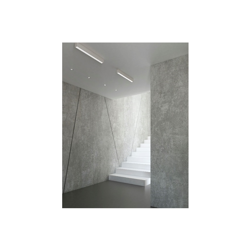 MAXLIGHT C0124D - LED Prigušiva stropna svjetiljka LINEAR LED/18W/230V 57 cm bijela