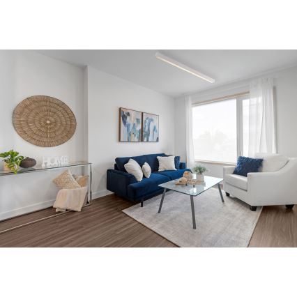 MAXLIGHT C0124D - LED Prigušiva stropna svjetiljka LINEAR LED/18W/230V 57 cm bijela