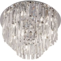 MAXLIGHT C0136 - Stropna svjetiljka MONACO 9xG9/40W/230V pr. 42 cm sjajni krom