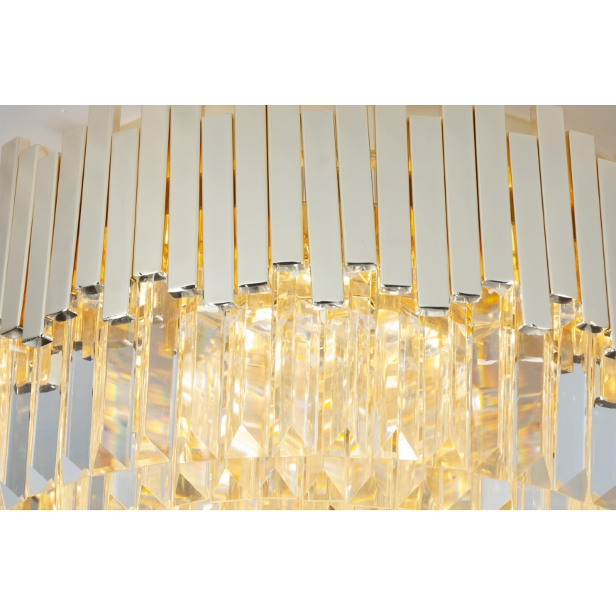 MAXLIGHT C0164 - Stropna svjetiljka TREND 15xE14/40W/230V pr. 60 cm zlatna