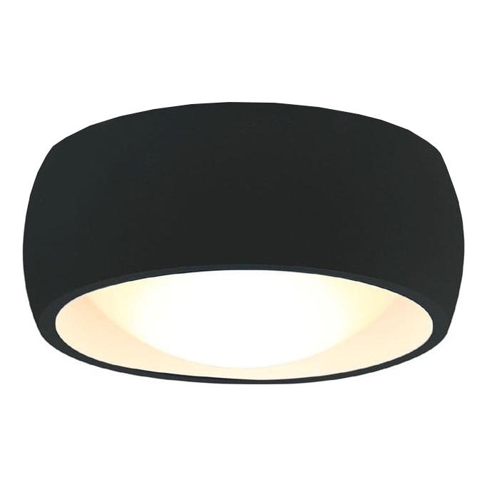 MAXLIGHT C0204 - LED Stropna svjetiljka za kupaonicu KODAK LED/8W/230V pr. 10,8 cm IP44 crna