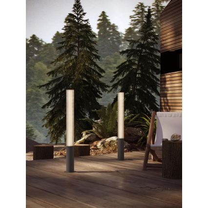 MAXLIGHT F0064 - LED Vanjska svjetiljka GARDENIA LED/25W/230V 105 cm CRI 93 IP65 crna
