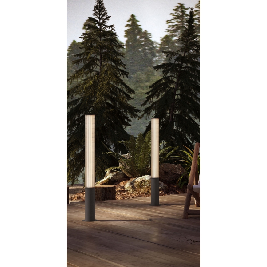 MAXLIGHT F0065 - LED Vanjska svjetiljka GARDENIA LED/25W/230V 105 cm CRI 93 IP65 antracit