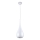 MAXLIGHT P0235 - Luster na sajli DROP 1xE27/40W/230V pr. 20 cm bijela