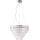 MAXLIGHT P0260 - Luster na sajli MONACO 15xG9/40W/230V pr. 60 cm sjajni krom