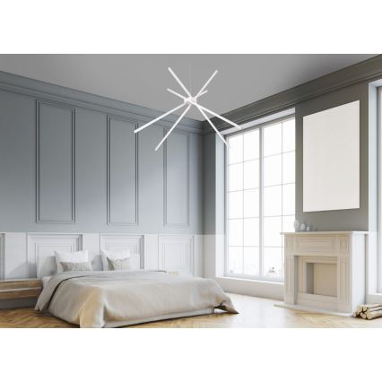 MAXLIGHT P0270 - LED Luster na sajli SPIDER LED/33W/230V bijela