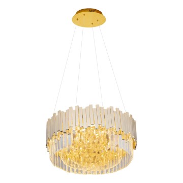 MAXLIGHT P0368 - Luster na sajli TREND 8xE14/40W/230V pr. 45 cm zlatna