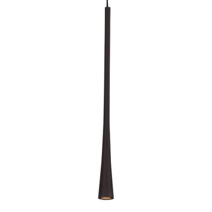 MAXLIGHT P0372 - LED Luster na sajli COFFEE LED/7W/230V pr. 3 cm crna