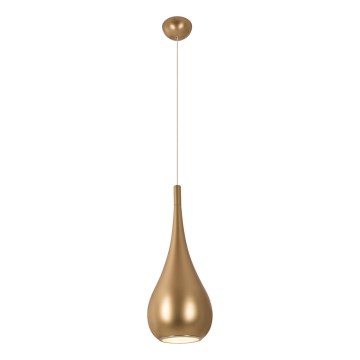 MAXLIGHT P0436 - Luster na sajli DROP 1xE27/40W/230V pr. 20 cm zlatna
