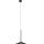 MAXLIGHT P0456 - LED Luster na sajli HANA LED/6W/230V pr. 17,5 cm crna