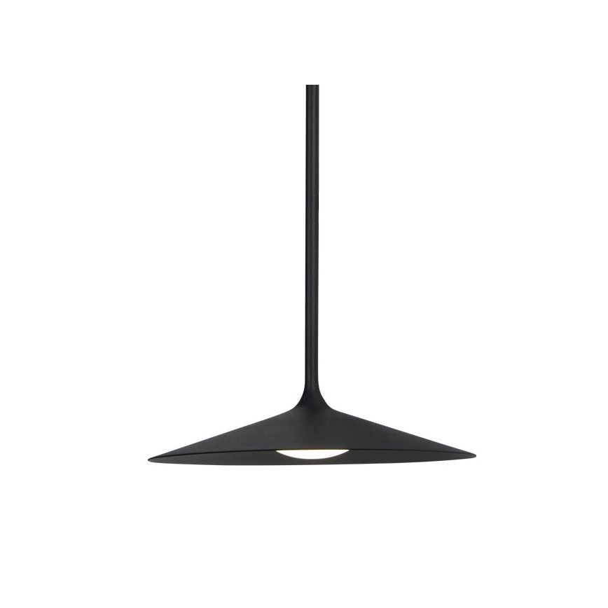 MAXLIGHT P0456 - LED Luster na sajli HANA LED/6W/230V pr. 17,5 cm crna