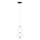 MAXLIGHT P0467 - LED Luster na sajli AKIKO LED/16W/230V pr. 20 cm bijela