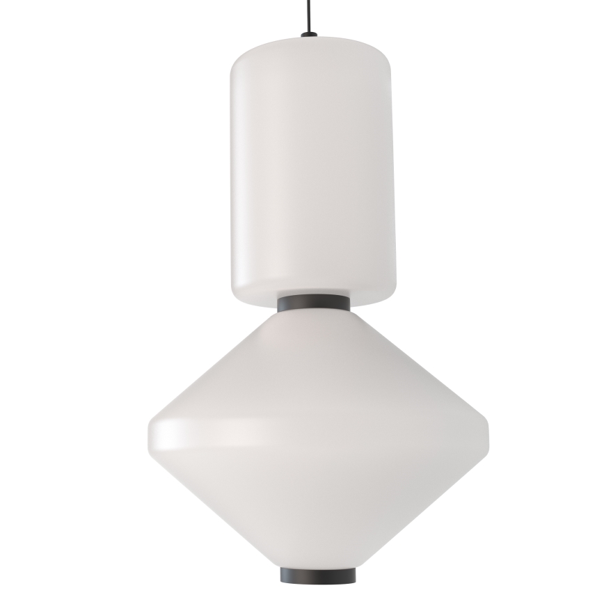 MAXLIGHT P0467 - LED Luster na sajli AKIKO LED/16W/230V pr. 20 cm bijela