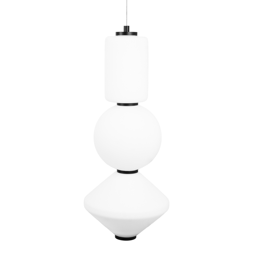 MAXLIGHT P0468 - LED Luster na sajli AKIKO LED/23W/230V pr. 20 cm bijela
