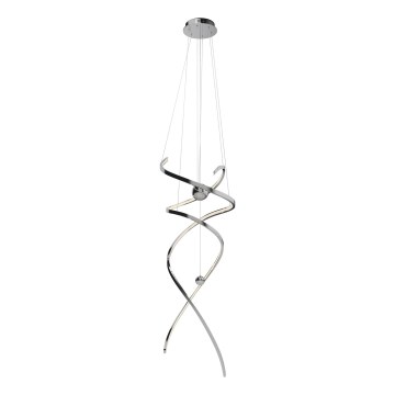 MAXLIGHT P0482D - LED Prigušivi luster na sajli RITZ LED/100W/230V pr. 60 cm CRI 90 sjajni krom