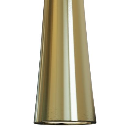 MAXLIGHT P0485 - LED Luster na sajli COFFEE LED/7W/230V pr. 3 cm zlatna